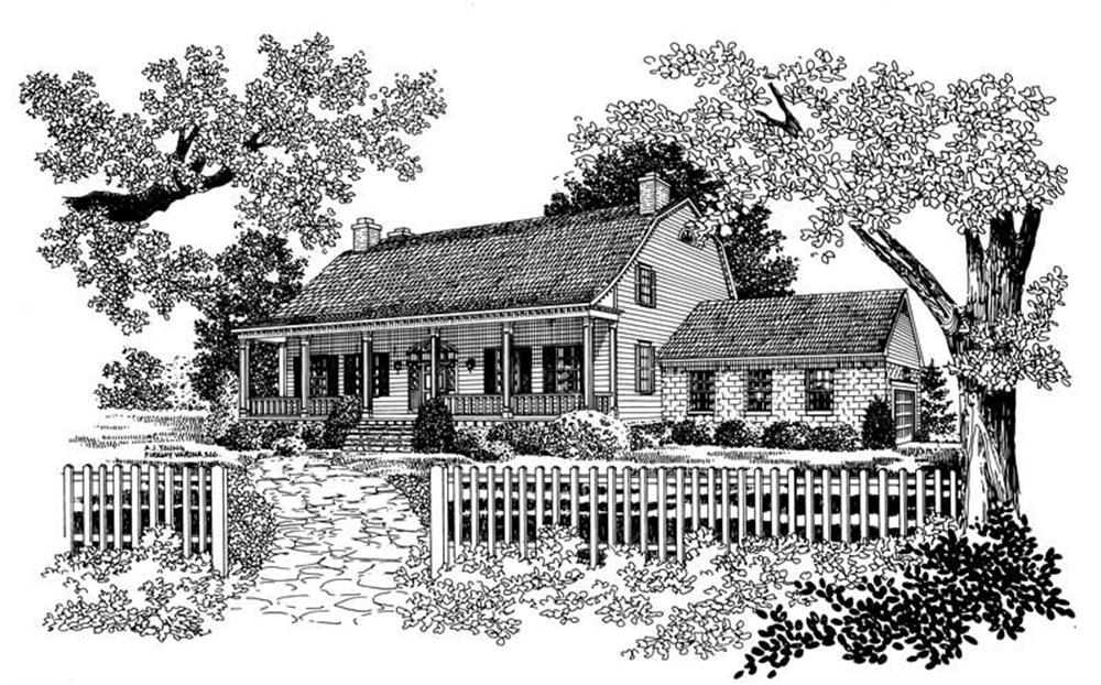 Main image for house plan # 17637