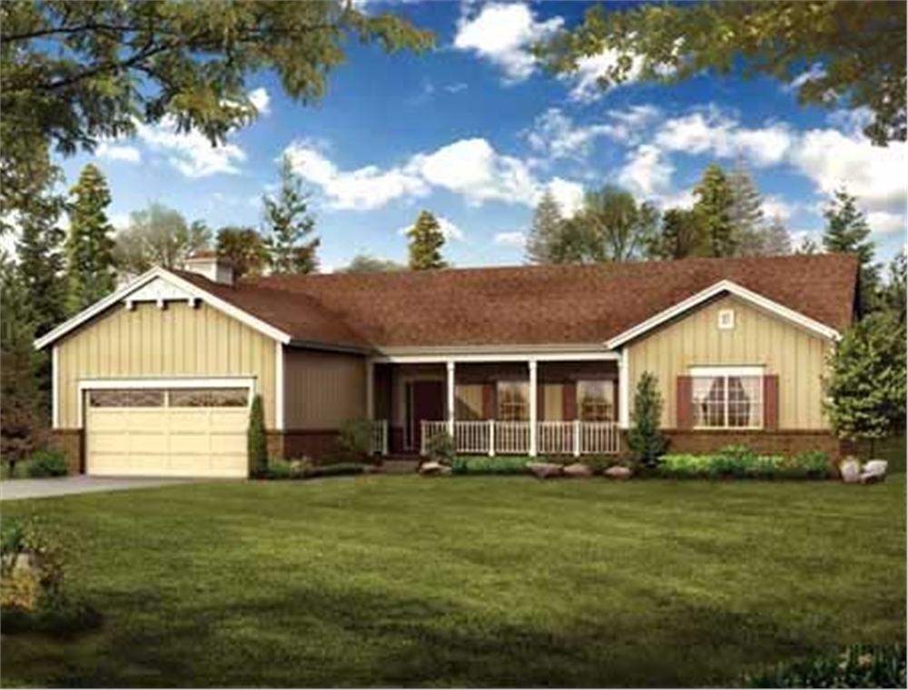 Main image for house plan # 18212