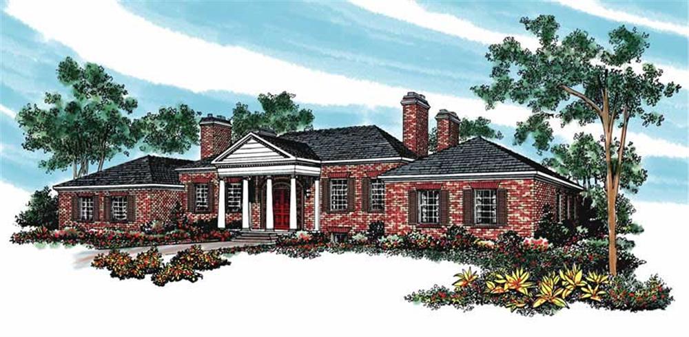 Main image for house plan # 17627