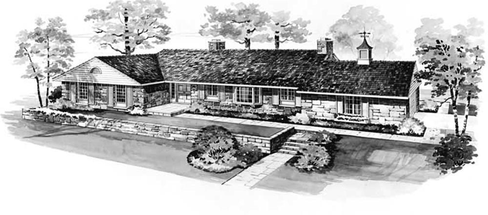 Main image for house plan # 17597