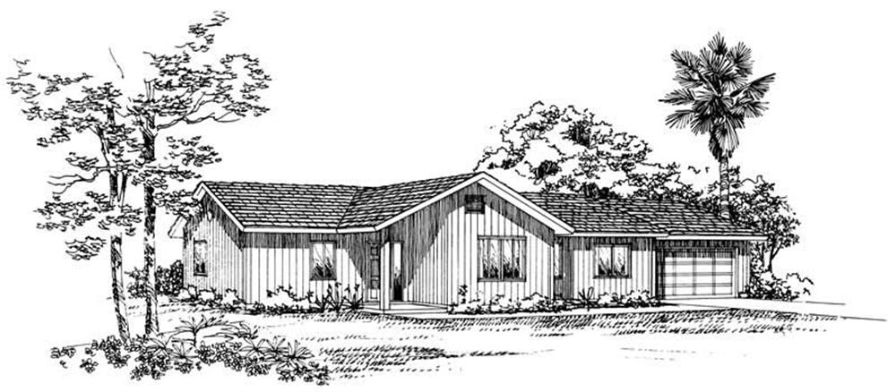 Main image for house plan # 18019