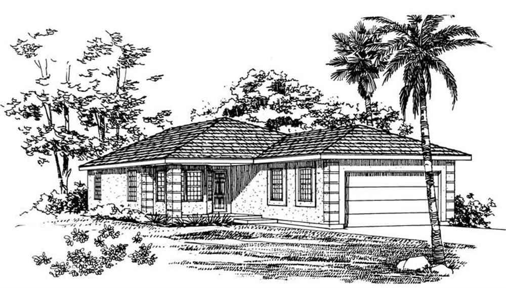 Main image for house plan # 18015