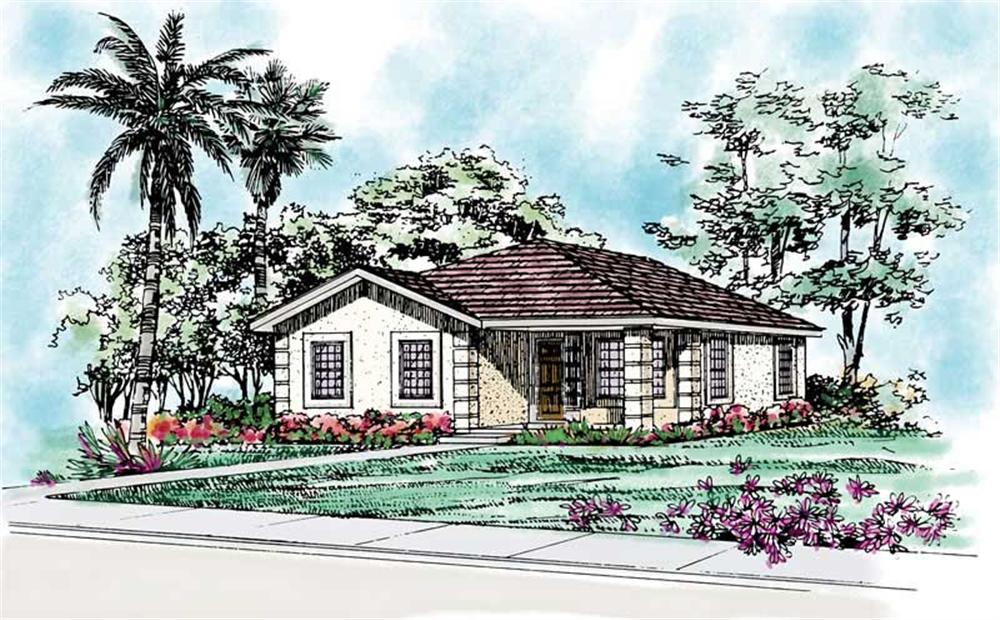 Main image for house plan # 18013