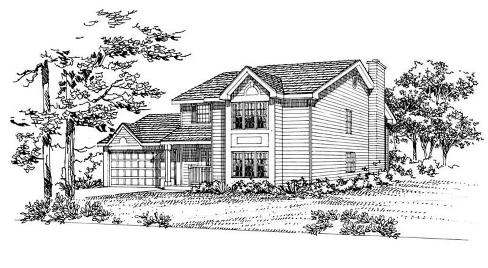Main image for house plan # 18011