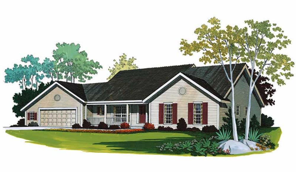 Main image for house plan # 17980
