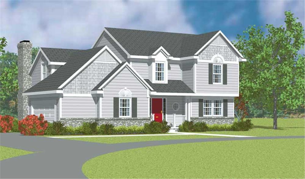 Main image for house plan # 17930