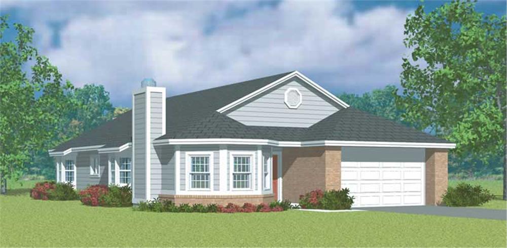 Main image for house plan # 17875