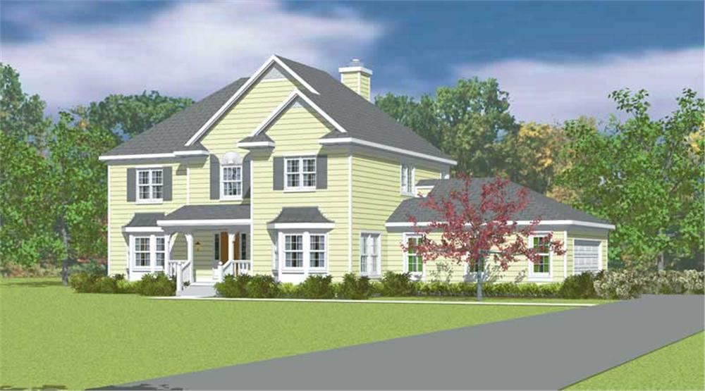 Main image for house plan # 17863
