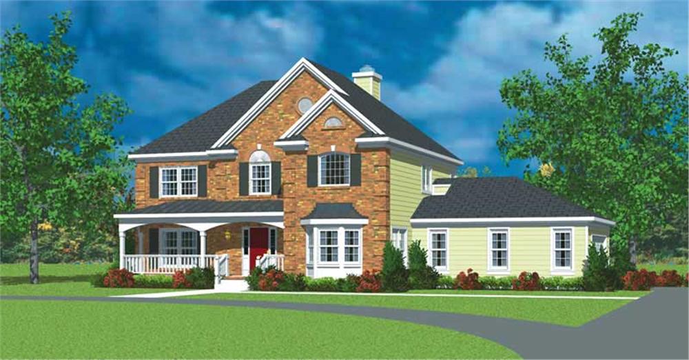 Main image for house plan # 17861