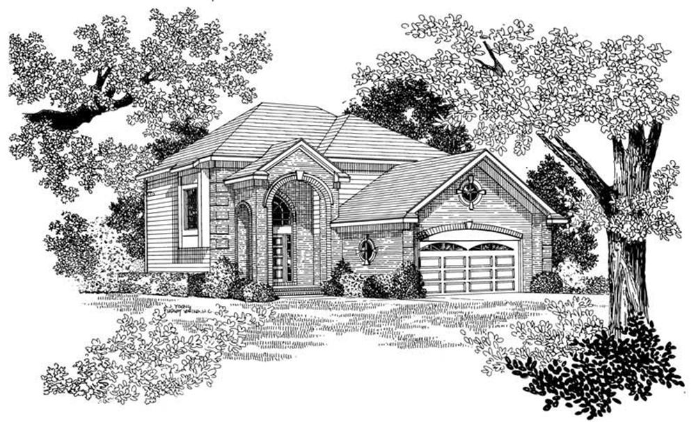 Main image for house plan # 17885