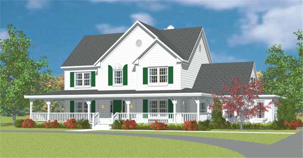 Main image for house plan # 17888