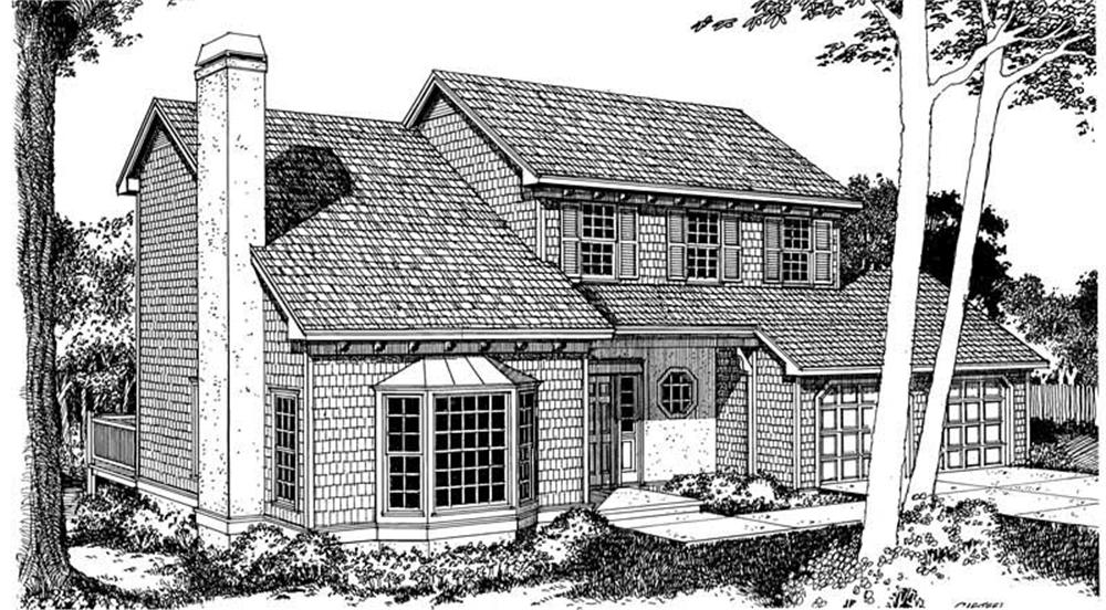 Main image for house plan # 17956
