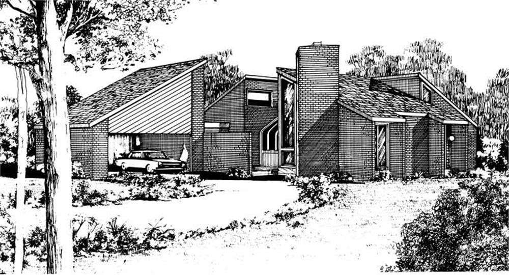 Main image for house plan # 17965