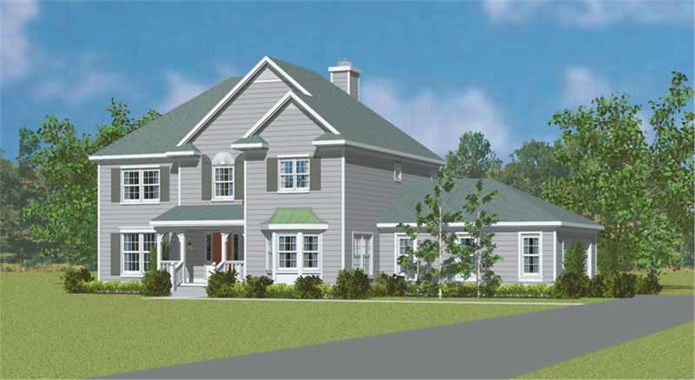 Main image for house plan # 17886
