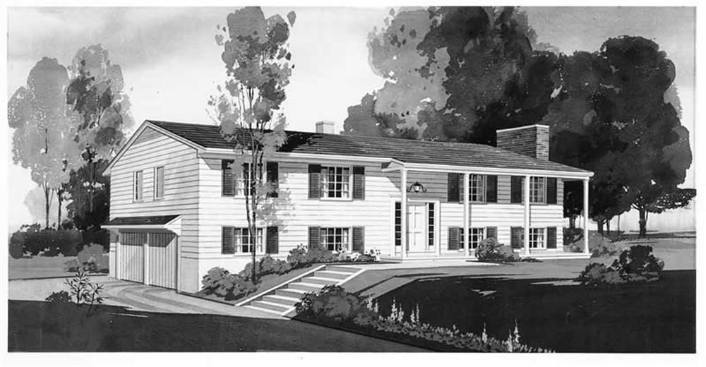 Main image for house plan # 17254