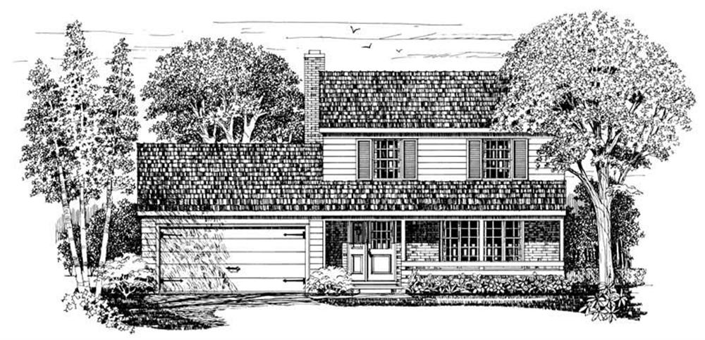 Main image for house plan # 17258