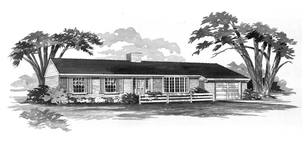 Main image for house plan # 17259