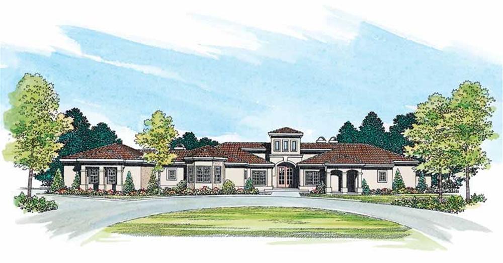 Main image for house plan # 18222