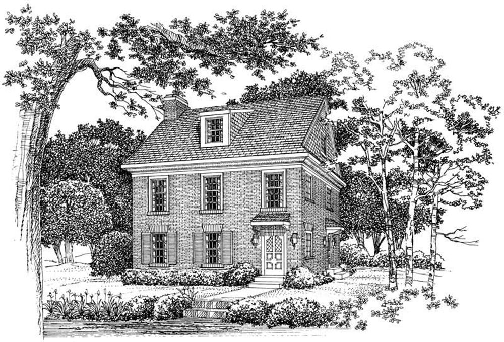 Main image for house plan # 18297