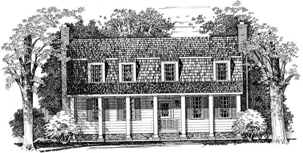 Main image for house plan # 18317