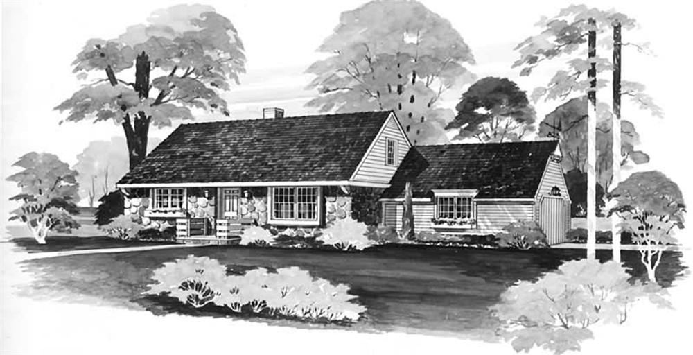Main image for house plan # 18587