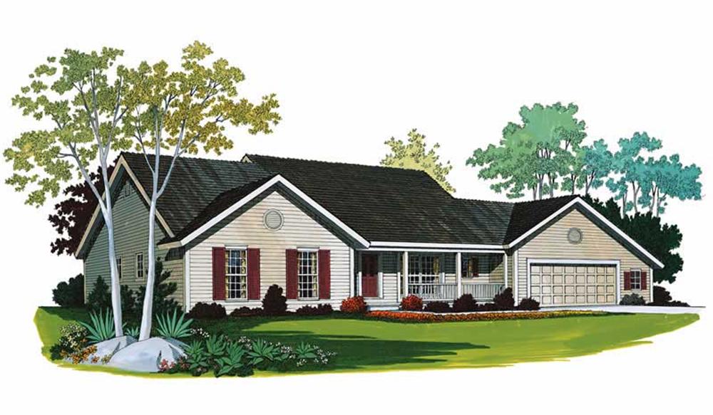 Main image for house plan # 18535
