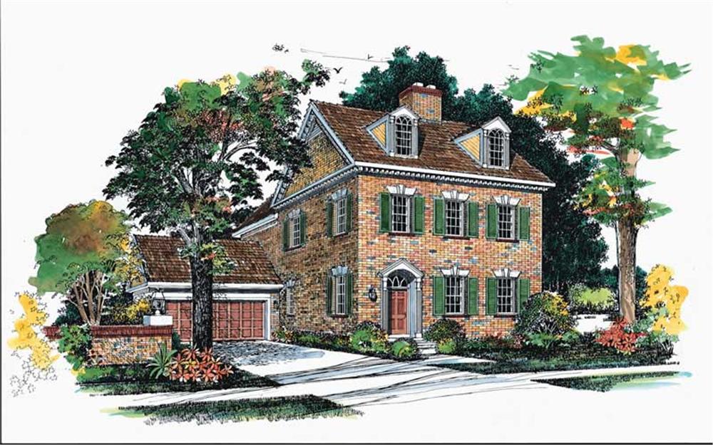 Main image for house plan # 18320