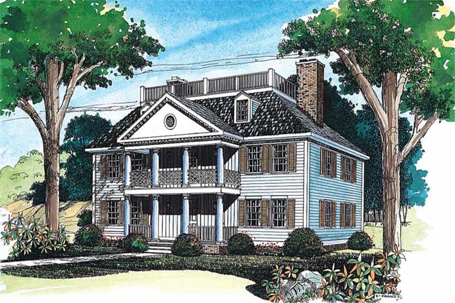 Main image for house plan # 18300