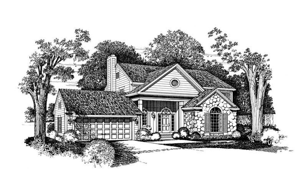 Main image for house plan # 18275