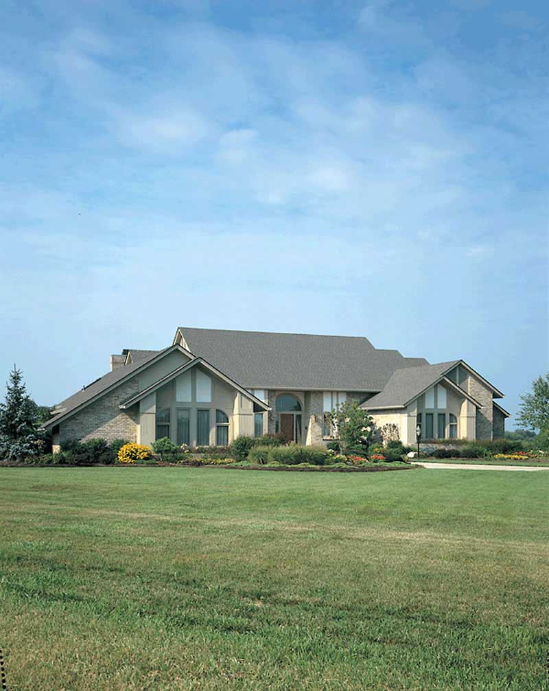 Front View of this 3-Bedroom,5400 Sq Ft Plan -137-1429