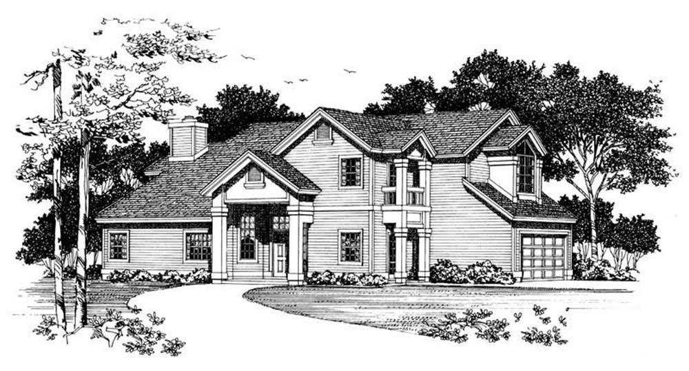 Main image for house plan # 18340