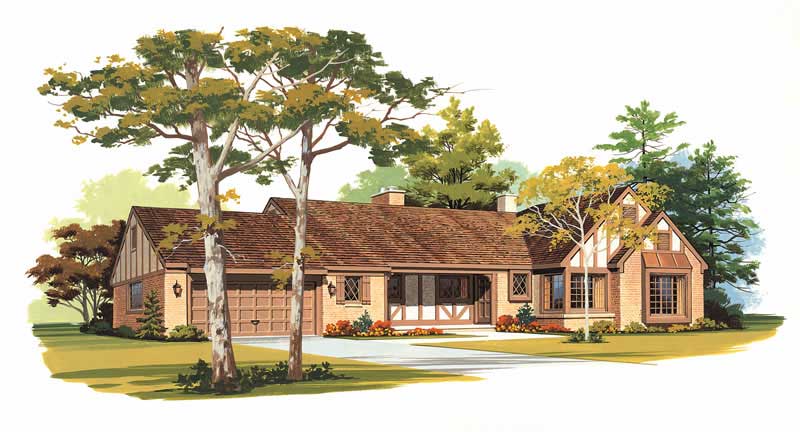 European home (ThePlanCollection: Plan #137-1489)