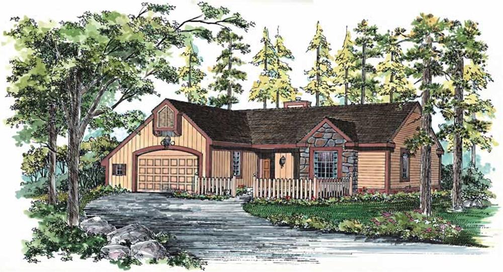 Main image for house plan # 18647