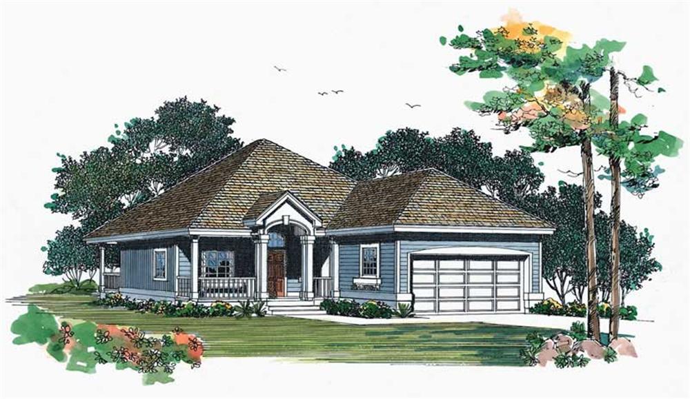 Main image for house plan # 18456