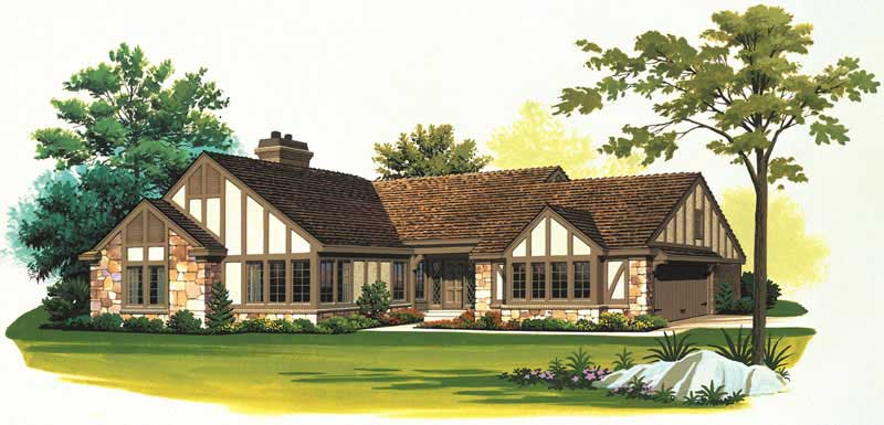 European home (ThePlanCollection: Plan #137-1540)