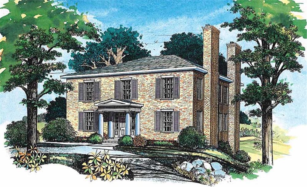 Main image for house plan # 18306