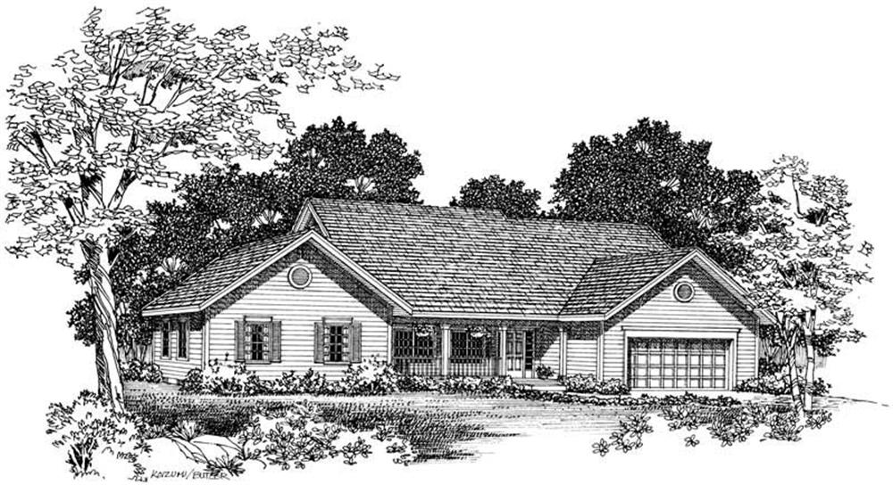 Main image for house plan # 18335