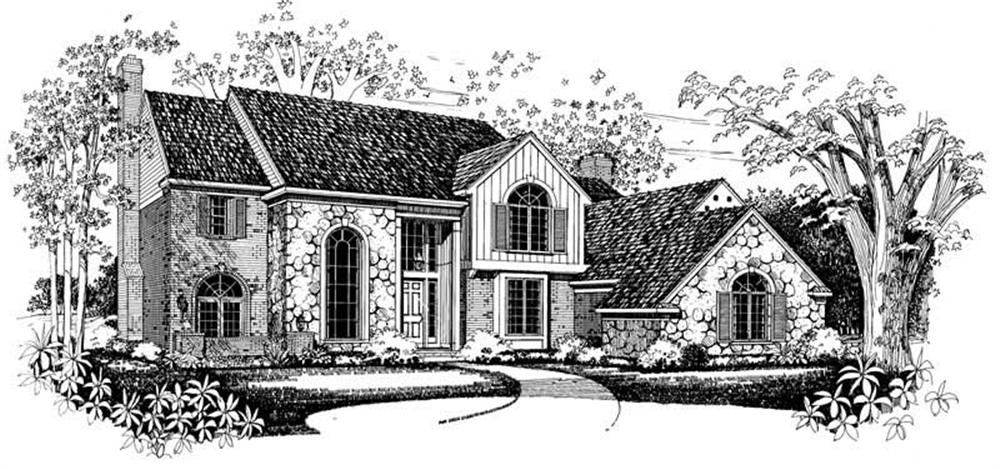Main image for house plan # 18287