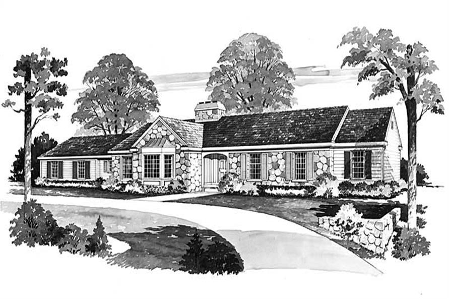 Main image for house plan # 17470