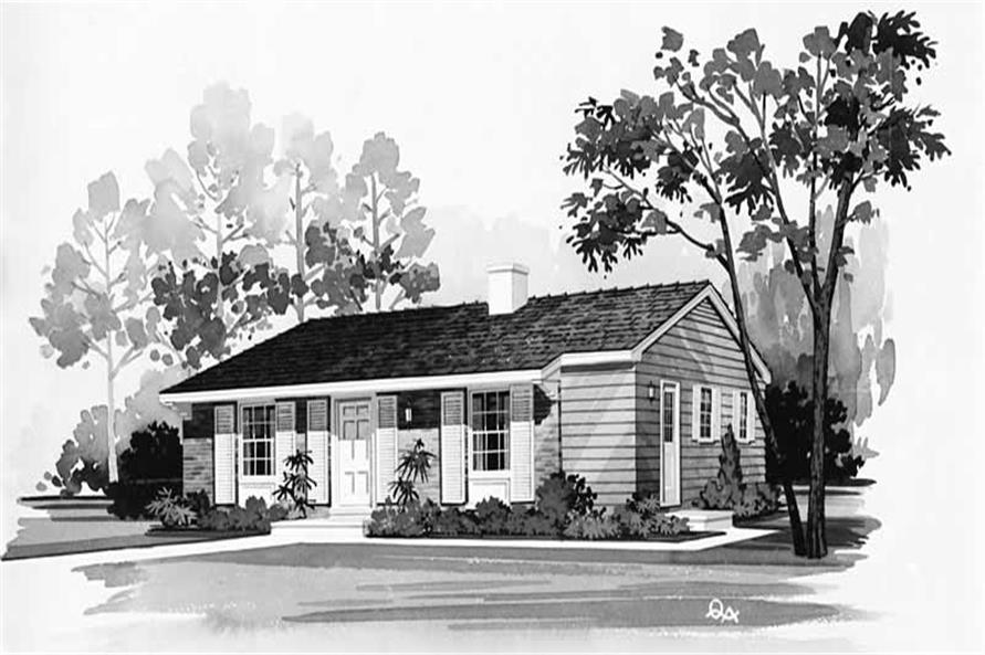 Main image for house plan # 17411