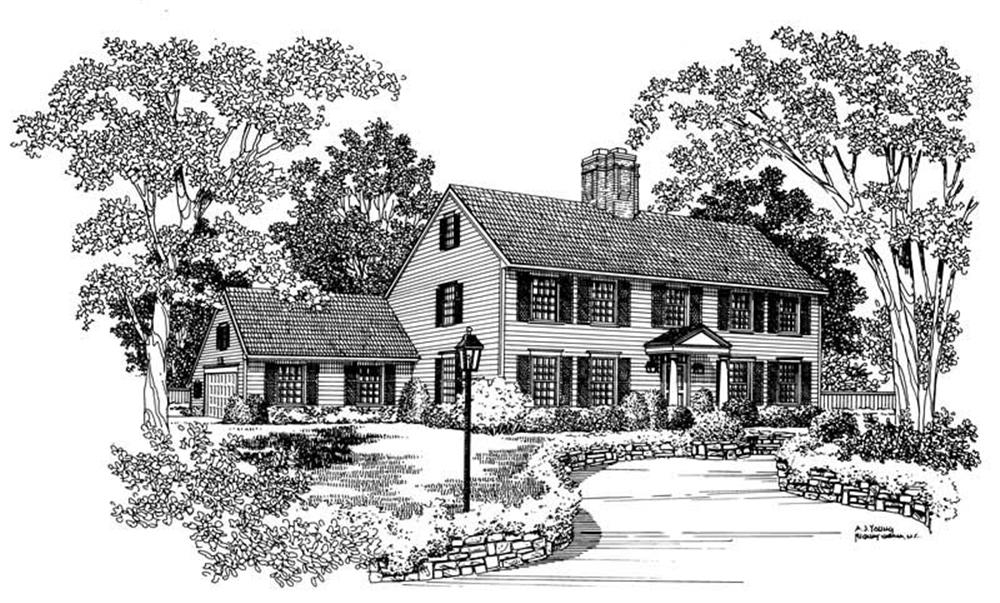 Main image for house plan # 17528