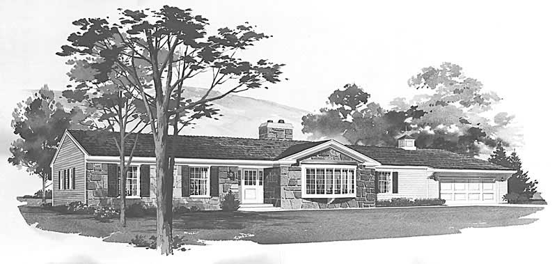 Main image for house plan # 17412