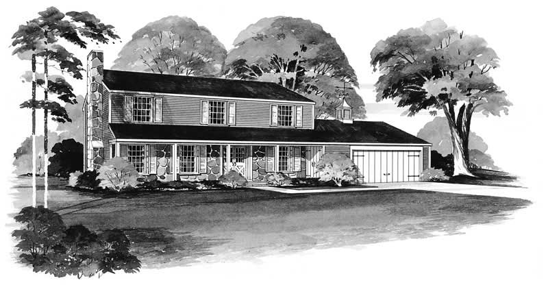 Main image for house plan # 17390