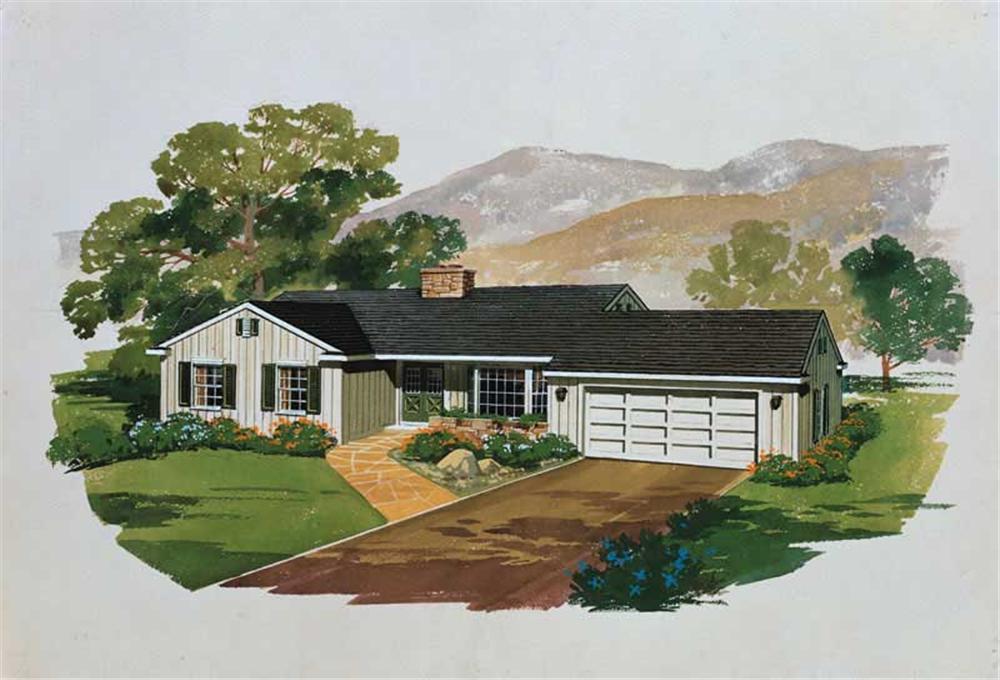 Main image for house plan # 17460