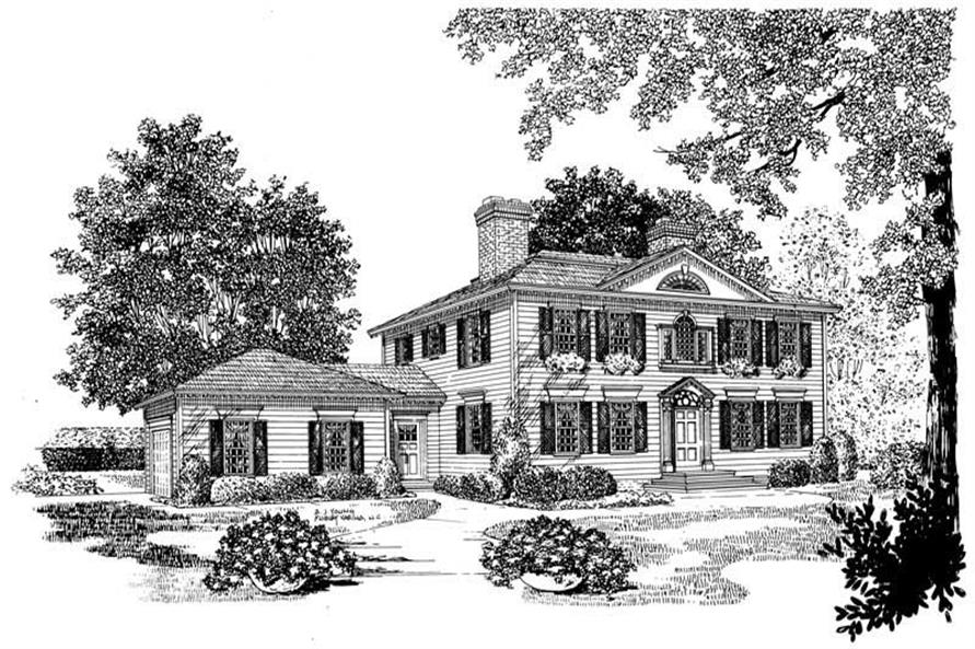 Main image for house plan # 17521