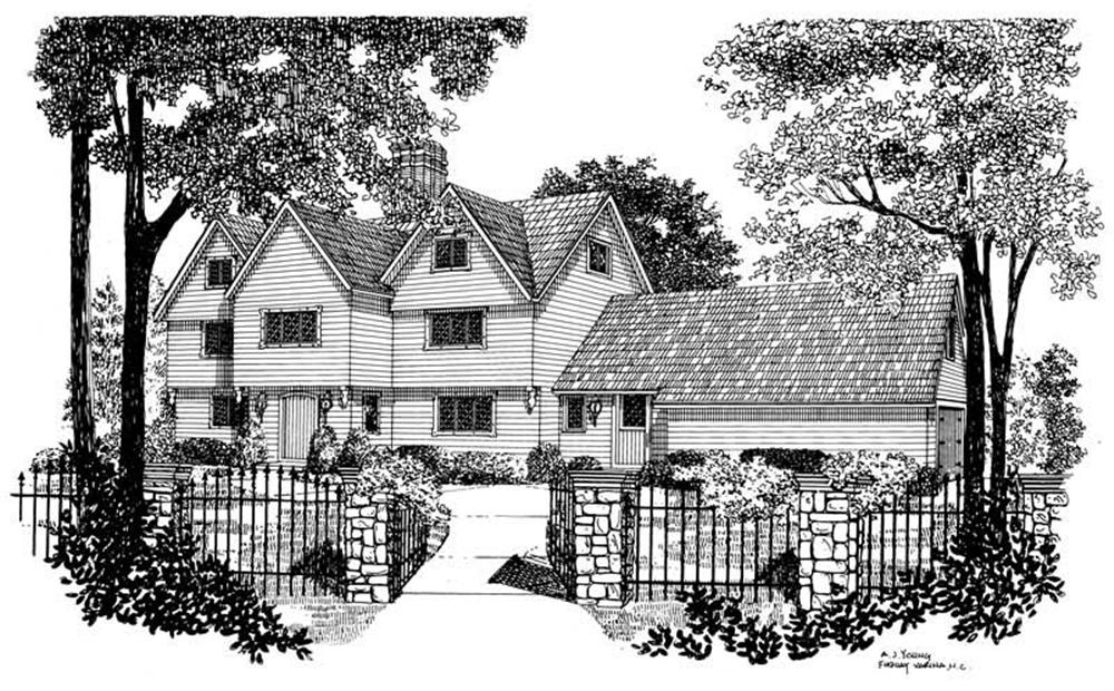 Main image for house plan # 17409