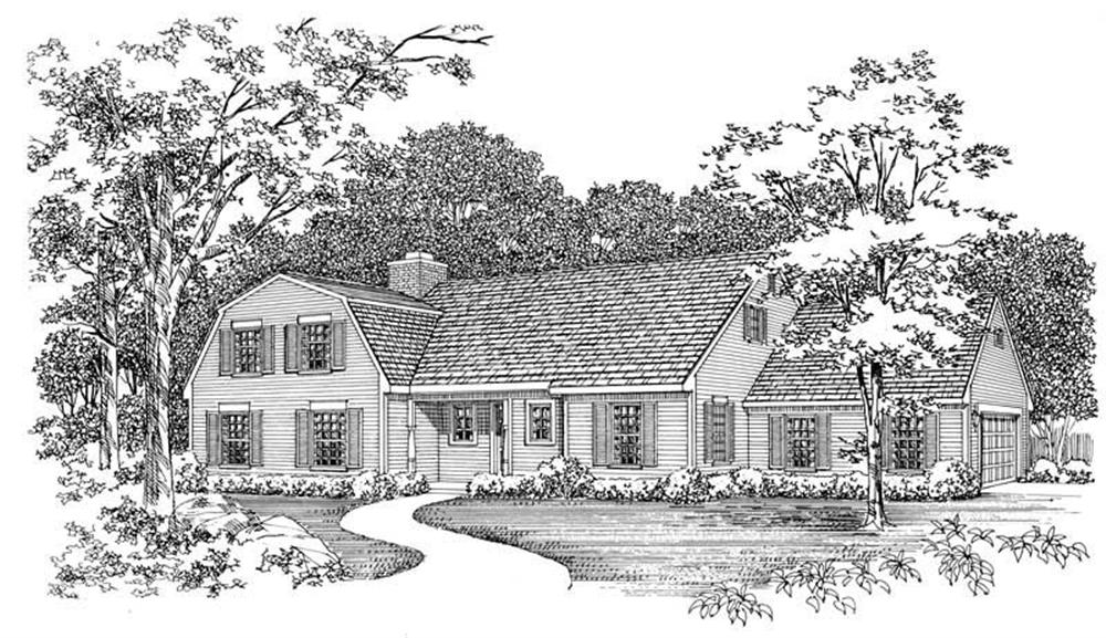 Main image for house plan # 17516