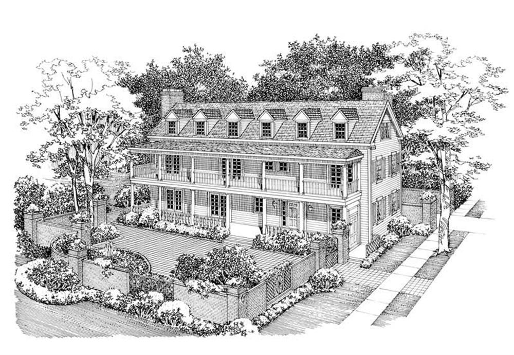 Main image for house plan # 17533