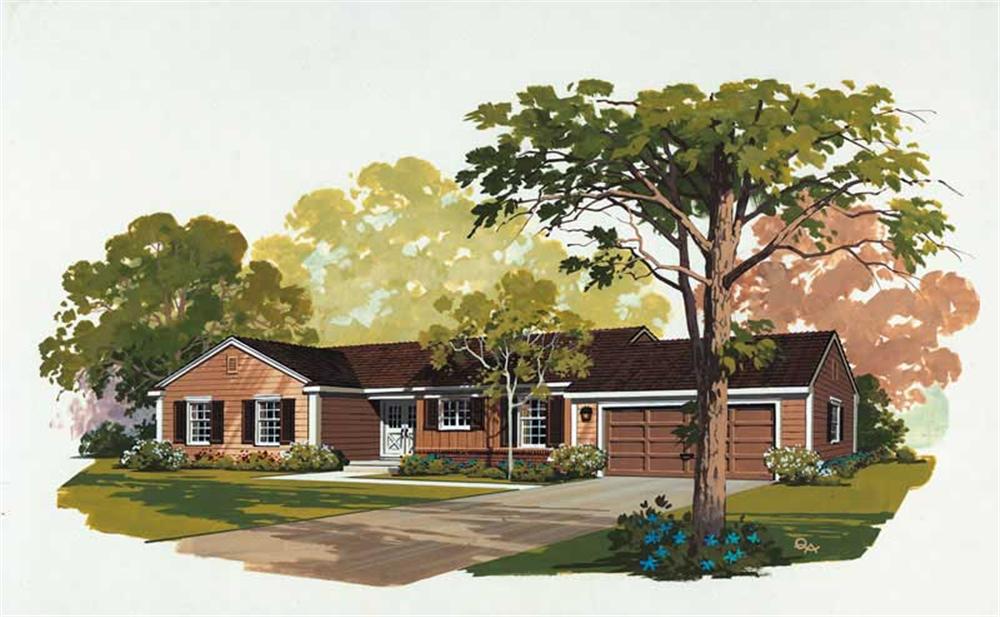 Main image for house plan # 17492