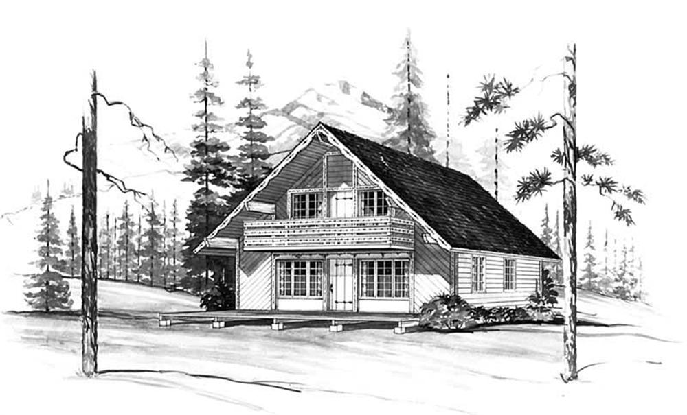 Main image for house plan # 17444